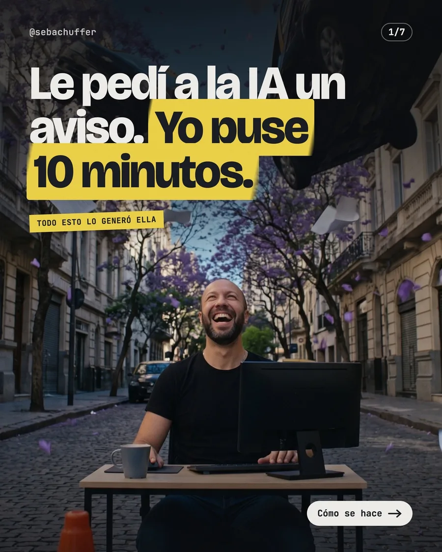 Le pedí a la IA un aviso